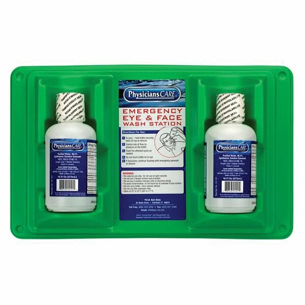 Physicianscare Double 16Oz Eyewash Station 24-102-001